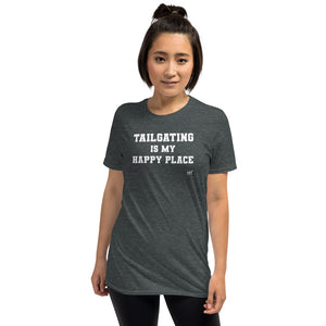 Tailgating is my Happy Place Short-Sleeve T-Shirt