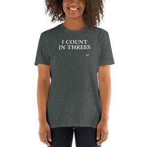 I count in Threes Short-Sleeve T-Shirt