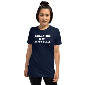 Tailgating is my Happy Place Short-Sleeve T-Shirt