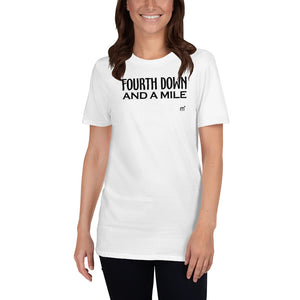 Fourth Down and a Mile Short-Sleeve T-Shirt